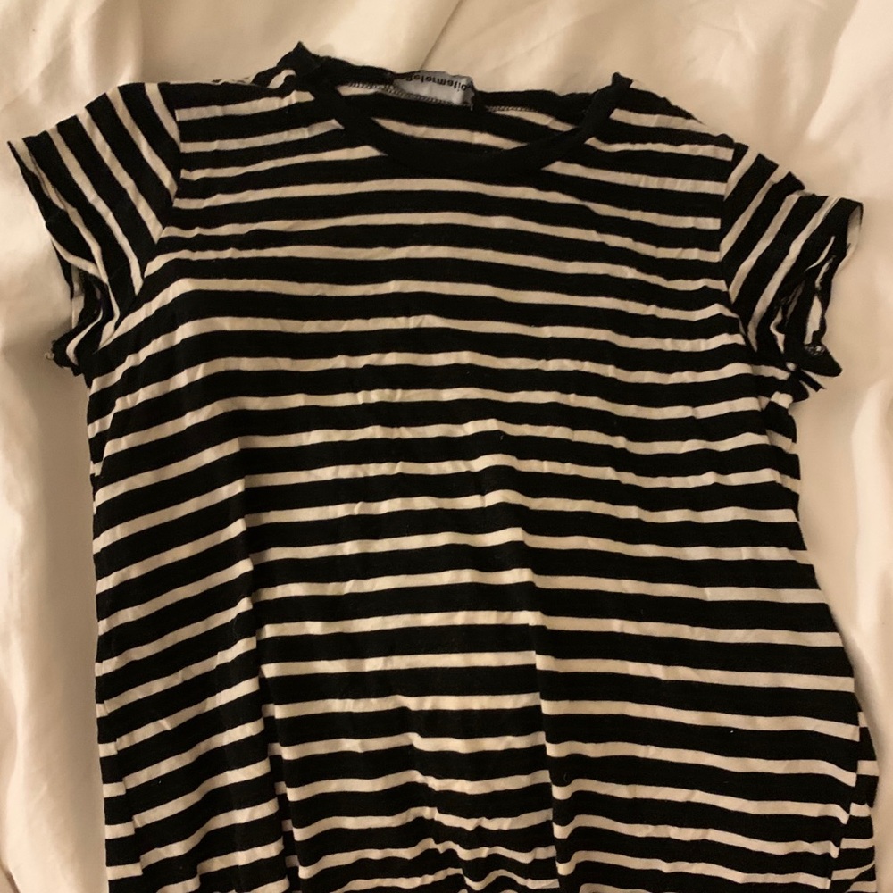 Reformation striped t-shirt